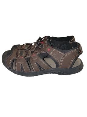L.A. UNDERGROUND Boy's Brown Closed Toe Sandals Size 1